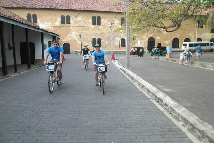 Cycling in side of Fort